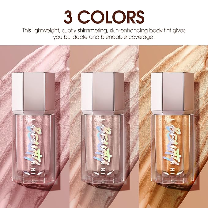 URQT Highly Pigmented Liquid Contour Highlighter - Built-in