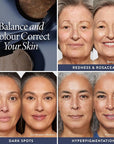 LAURA GELLER NEW YORK Award-Winning Baked Balance-n-Brighten Color Correcting Powder Foundation - Porcelain - Buildable Light to Medium Coverage - Demi-Matte Natural Finish