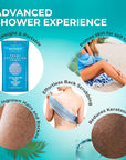 BONDI Exfoliating Washcloth for Smooth Skin - Extra Long - Perfect for Back Scrubbing - Made in Japan