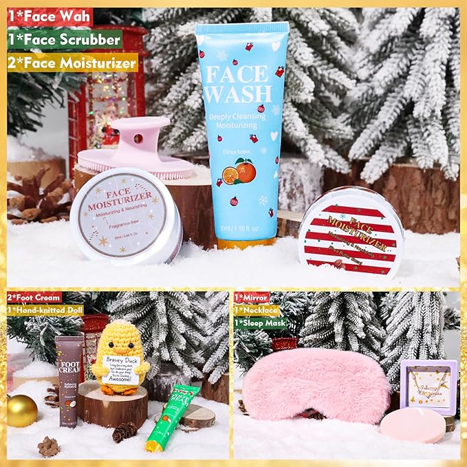 Beauty Advent Calendar 2025 for Adults Women & Teen Girls – 24 Days of Skincare, Bath & Body Gift Sets, Perfect Christmas Countdown Calendar & New Year Gifts Baskets for Girlfriend, Wife, Mom, Girls