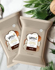 Yes To Face Wipes for Women and Men, Restoring Facial Cleansing Wipes for use as a Make Up Remover, Cleaning, Soothing, Coconut (Pack of 2)