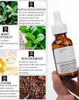 Caffeine eye serum for reducing