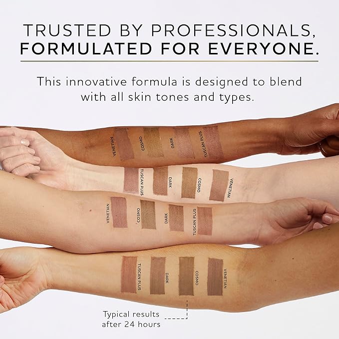 Norvell Venetian Rapid Sunless Self Tanner Lotion 5 fl oz – Professional Fast Acting Self Tanning Cream for Natural Bronze Glow, Streak Free, Long Lasting, Anti Orange Fake Tan