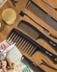 SalonSilk Professional Combs Set for Natural Black Curly Hair for Ladies
