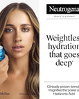 Neutrogena Hydro Boost Water Gel with Signature Fragrance, Hyaluronic Acid Face Moisturizer for Normal to Oily Skin, Delivers Hydration for Refreshed, Dewy Skin, 1.7 fl. oz