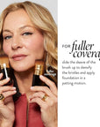 LAURA GELLER NEW YORK Award-Winning Baked Balance-n-Brighten Color Correcting Powder Foundation - Toffee - Buildable Light to Medium Coverage - Demi-Matte Natural Finish