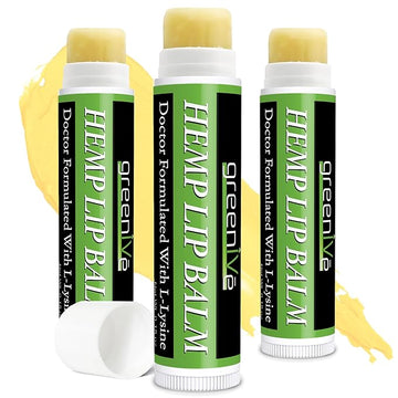 GreenIVe Hemp Lip Balm, Vegan, Omegas Hydrating