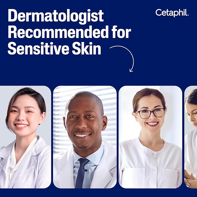 Cetaphil Face & Body Moisturizer, Hydrating Moisturizing Cream for Dry to Very Dry, Sensitive Skin, NEW 1 oz 12 Pack, Fragrance Free, Non-Comedogenic, Non-Greasy