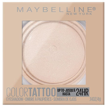 Maybelline New York Color Tattoo 24 Hour Longwear Cream Eyeshadow Makeup, Front Runner, 1 Count