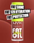 NYX PROFESSIONAL MAKEUP Fat Oil Lip Drip, Moisturizing, Shiny and Vegan Tinted Lip Gloss - Splash of Cream (Honey Nude)