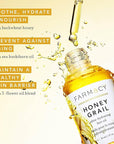 Farmacy Hydrating Face Oil - Honey Grail Nourishing Oil for Skin & Hair - Infused with Sea Buckthorn Oil, Rosehip Oil & Buckwheat Honey to Moisturize & Maintain a Healthy Skin Barrier (30ml)