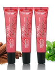 C.O. Bigelow Cinnamint Mentha Lip Shine Balm Tubes, Pack of 3 Bulk Lip Gloss with Cinnamon & Peppermint Oil, High Gloss Shine Finish, 0.5 oz