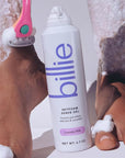 Billie SkyFoam Shave Gel - Lavender Milk Scent - Water-activated Foam - Made With Aloe & Cucumber - For A Close, Smooth Shave - 6.7 fl oz, 3-pack
