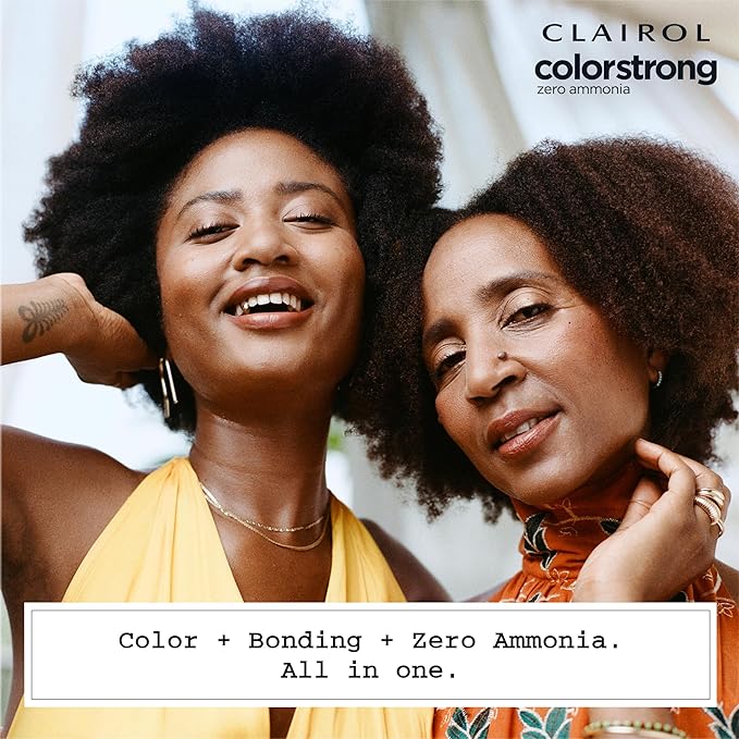Clairol ColorStrong Permanent Zero Ammonia Hair Dye, 6.3 Light Golden Brown - Cairo Hair Color, Pack of 1