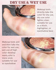 Baked Powder Blush, Glow Marbleized Blush Powder Palette,Lightweight Shimmery face Blush for Cheek,Eyeshadow Highlight,Women's Day Makeup Gift for Women rubores de maquillaje(0.49Ounce)-05