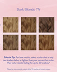 eSalon Permanent Hair Color & Hair Dye Kit - Dark Blonde - Professional-Grade Ammonia-Free Colorist for Up To 100% Gray Coverage on All Hair Types
