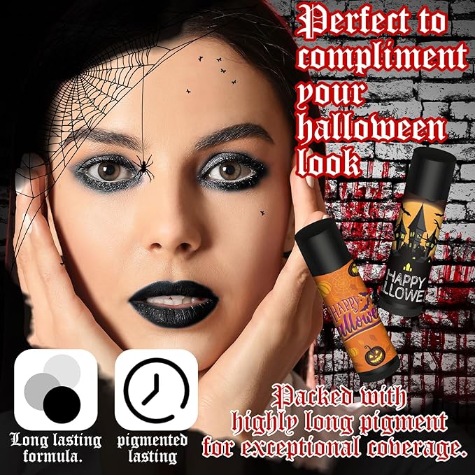 48 Pcs Halloween Spooky Lip Balm