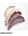 COVERGIRL 3-Pack Sterling Blue Shimmer Eyeshadow, Silky Sheer Formula, Easy to Blend, Cruelty-Free, Eyeshadow Makeup, Palette