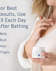 LOLA Stretch Mark Prevention Cream with Apricot Oil, Shea Butter, Vitamin E, Unscented