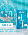 Gillette Venus Dermaplaning Tool, 2 Blade Refills, Exfoliating Face Razors for Women, Eyebrow and Facial Dermaplane Razor