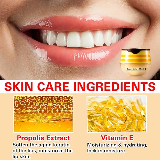 Bee Lip Balm Honey Pot Honey Moisturizing
