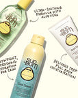 Sun Bum Cool Down Aloe Vera Gel - Vegan After Sun Care to Soothe and Hydrate Sunburn - 8 oz