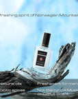 Geir Ness Eau de Parfum Spray For Men - Long Lasting Fresh, Cool Scent - Mix of Refreshing Norwegian Mountain Fragrance - 3.4 oz…