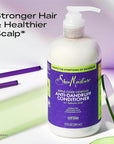SheaMoisture Hair Care System Anti-Dandruff For Stronger Hair & Healthier Scalp Conditioner Formulated With Apple Cider Vinegar And Fair Trade Shea Butter 13oz