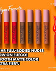 NYX PROFESSIONAL MAKEUP Lip Lingerie XXL Matte Liquid Lipstick - Gettin Caliente (Bright Red Orange)