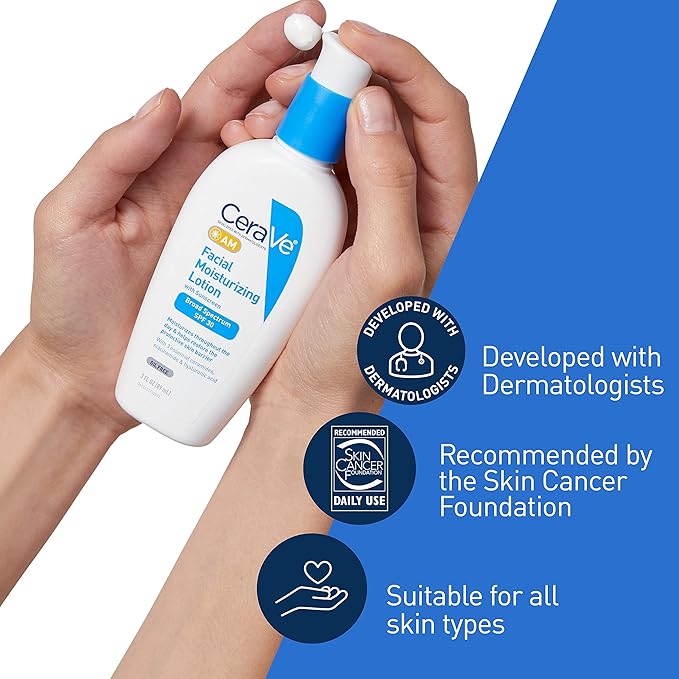 CeraVe AM Facial Moisturizing Lotion