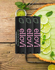Ellovi Natural Lip Butter Lip Balm - Key Lime - Pure Enough to Eat - Made With Just 6 Vegan Ingredients - Moisturizing Lip Care for All Day Hydration (3-Pack)
