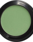 Jade Green Shimmering Eucalyptus Olive Soft Pressed Powder Single Vegan Eyeshadow; Talc, Paraben & Cruelty Free