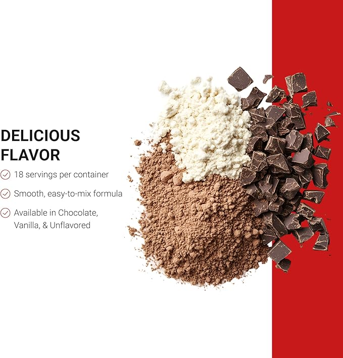 LifeCell Whey Protein – Anti-Aging Muscle Builder with Shiitake Mushroom, Collagen & Hyaluronic Acid – Vanilla, No Sugar Added, Soy-Free, Gluten-Free, 600g (18 Servings)