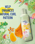 Suave Kids Natural Sweet Almond Honey Curl Defining Cream, No Parabens, No Dyes, 12 Fl Oz(Pack of 4)