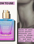 Pacifica Dream Moon Womens Spray Perfume 1 fl oz – Long-Lasting Floral Woody Fragrance for Her - Rose, Patchouli, Sandalwood – 100% Vegan, Cruelty-Free, Phthalate-Free Fragrance