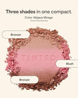 Live Tinted Huebeam Gradient Blushing Bronzer - Lightweight, Highly-Pigmented, Buildable & Blendable - Sunkissed, Glowy, Even Toned Skin Face Blush and Bronzer - Mojave Mirage