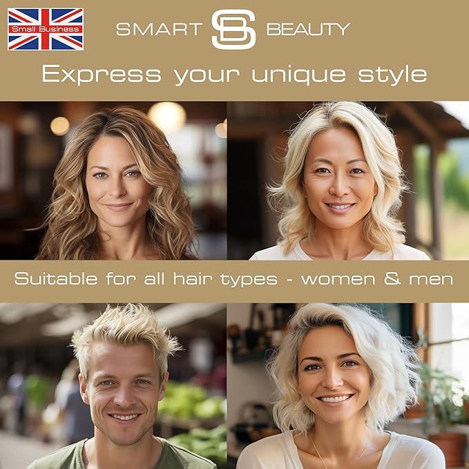 Smart Beauty Blonde Bleach-It, The Ultimate Lightener for Dark Hair, Perfect for Highlighting and Vibrant Pastel Colour, Hair Bleach Kit, Vegan & Cruelty Free