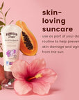 Hawaiian Tropic Skin Defense Sunscreen Lotion SPF 30, 6oz | SPF 30 Sunscreen Lotion with Green Tea Extract, Sunscreen Body Lotion, Oxybenzone Free Sunscreen, 6oz