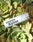 Poppy & Pout Sweet Mint A Jumbo Lip Balm | All Natural Lip Balms & Moisturizers | Hydrates with Beeswax, Vitamin E, Organic Coconut Oil | Cruelty-Free | Lip Balm in Recyclable Cardboard Tube