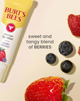 Burt's Bees Rescue Lip Relief, Berry Medley, Hydrating Lip Balm for Dry Cracked Lips, with Responsbily Sourced Beeswax and Shea Butter, 100% Natural Origin, 1 Squeezy Tube, 0.35oz