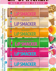 Lip Smacker Original & Best Holiday Flavored Lip Balm Party Pack, Oatmeal Cookie, Vanilla, Mango, Watermelon, Tropical Punch, Cotton Candy, Kiwi, Strawberry, Clear