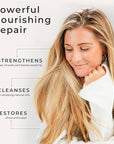 CIBU Repair + Protect Conditioner 30003 Restores Damaged Dry Hair Protects From Breakage Safe for Color-Treated Hair 11.83oz