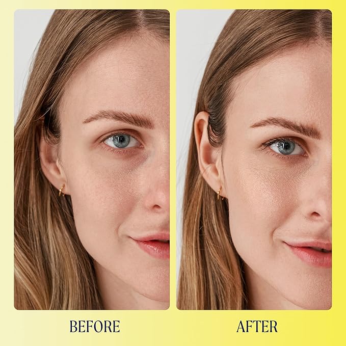 Kinship Self Reflect 100% Mineral SPF + Brightwave Vitamin C Eye Cream Bundle | Probiotic Moisturizing Facial Sunscreen | Energizing + Brightening Reduce Dark Circles & Puffiness | All Skin Types