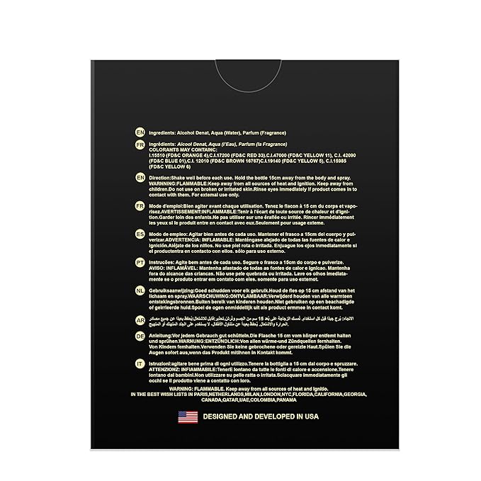 Hybrid & Company Invincible Elixir For Men Pour Homme Eau de Toilette Vaporisateur Natural Spray 3.4 Fl Oz