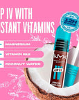 NYX Professional Makeup Lip IV Hydrating Glossy Lip Stain with 12HR Hydration - Mocha Me Wet (Brown)