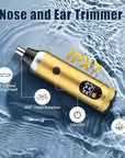 Hair Clippers for Men, Professional Beard Trimmer Mens Shaver Electric Razor Nose Trimmer Kit, Cordless Barber Clippers and Trimmers Set, Hair Cutting Kit, Shaving Machines for Men Grooming Gifts