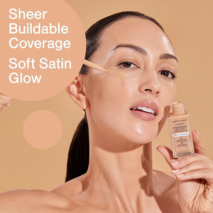 wet n wild Bare Focus Skin Tint, 5% Buff Bisque