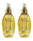 OGX Thick & Full Biotin & Collagen Weightless Oil Mist, 4 Fl Oz, 2 Pack