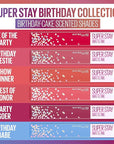 MAYBELLINE New York Super Stay Matte Ink Liquid Lipstick, Transfer Proof, Long Lasting, Limited Edition Birthday Cake Scented Shades, Party Goer, 0.17 Fl Oz