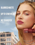 MAYBELLINE Super Stay Teddy Lip Tint, Long Lasting Matte Lipstick For Up To 12HR Wear, Skinnydip, 1 Count